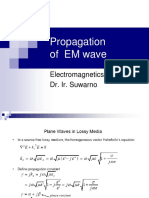 Medan Elektromagnetik - Propagasi Gelombang Elektromagnetik