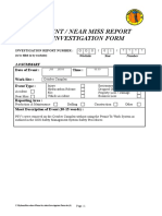 Accident Investigation Form