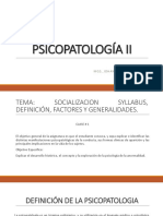 Psicopatología II