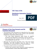 CEC Value of DA: Distribution Automation Detailed Scenarios: Xanthus