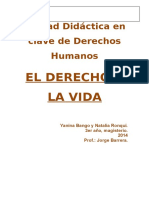 Secuencia de Unidad Didáctica en Clave de Derechos Humanos