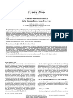 Analisis Termodinamico de La Descarburación PDF