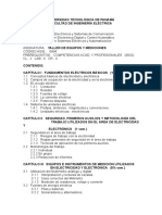 Plan y Equipos de Mediciones 1 UTP