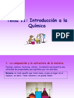 Tema 11 Introduccion A La Quimica