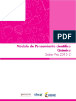 Guia de Orientacion Modulo de Pensamiento Cientifico Quimica Saber Pro 2015 2 PDF