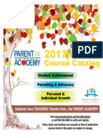 Parent Academy - Fall 2017 - Standalone