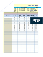 Street Light Pole Voltage Drop Calculation - UNLOCK (1.1.17)