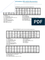 Terminal Assignment of Control Circuit Terminals: IZMX40