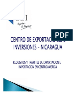 Trámites de Exportación e Importación en Nicaragua