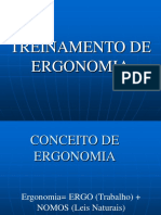 Treinamento de Ergonomia