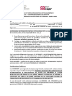 Carta Compromiso Diplomado