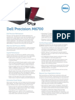 Dell Precision M6700 Spec Sheet Tab