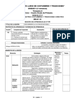 Sesiones de La Unidad - 4°