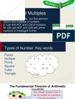 Factors and Multiples