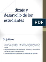 Aprendizaje y Desarrollo de Los Estudiantes