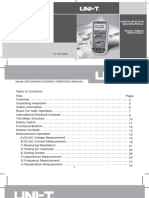 UT61ABCDE Manual en PDF