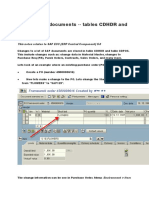 Change SAP Documents