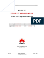 HUAWEI G526-L33 V100R001C40B190 Software Upgrade Guideline