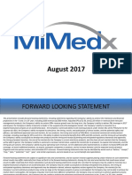 MiMedx Investor Presentation FINAL 2017 08 08 