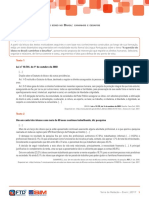 Redação: A Questão Do Idoso No Brasil: Caminhos e Desafios