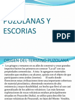 Puzolanas y Escorias