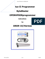 ByteBlaster Instructions