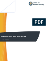 CIS Microsoft IIS 8 Benchmark v1.5.0