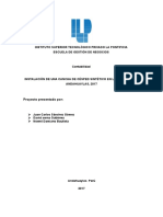 Proyecto Productivo de Una Cancha de Césped Sintético (Juan Carlos Sanchez Fomez)