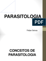 Aula Introdução de PARASITOLOGIA