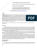 Anti-Cancer Activity of Aster Tataricus On Scc-9 Human Oral Squamous Carcinoma