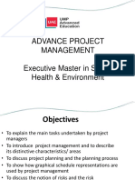 Note Emshe - Advance Project Management