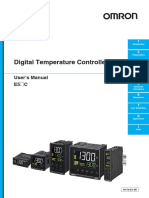 Regulator Temperatura E5 - C Users Manual