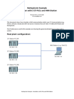 Nettoplcsim Example Simulation With 3 S7-PLCs and HMI-Station