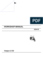 Piaggio-Vespa - WORKSHOP MANUAL Piaggio-Vespa - LX 50 PDF