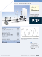  Stationary Ultrasonic Waves, Determination of Wavelength