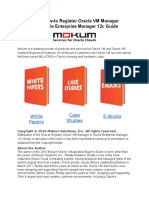 How-To Register Oracle VM Manager in Oracle Enterprise Manager 12c Guide