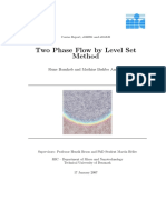 Two Phase Level Set COMSOL Tutorial