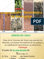 Tema 5 Clasificacion Taxonomica de Los Suelos