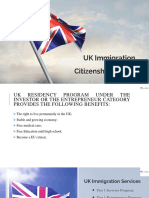 UK Immigration & Citizenship by Investment Program - British Citizenship