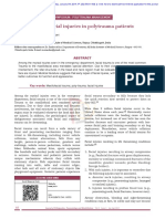 SYMPOSIUM - POLYTRAUMA MANAGEMENT Cranio PDF