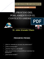 Proceso de Poblamiento de América