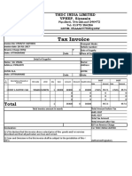 Tax Invoice - Intra State