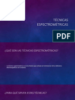 Quimica - Tecnicas Espectrometricas