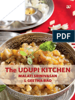 The Udupi Kitchen - Malati Srinivasan PDF