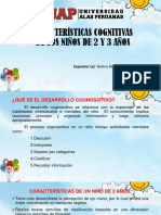 Características Cognitivas de Niños de 2 y 3 Años