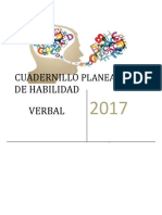 Habilidad Verbal Planea 2016