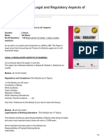 Paper 3 of JAIIB Is Legal and Regulatory Aspects of Banking