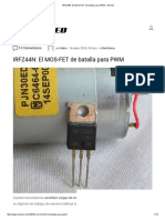 IRFZ44N - El MOS-FET de Batalla para PWM - NeoTeo