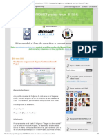 Visualizar Las Holguras en El Diagrama Gantt Con Microsoft Project