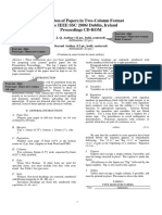 Preparation of Papers in Two-Column Format For The IEEE SSC 2006/ Dublin, Ireland Proceedings CD-ROM